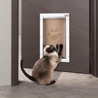 VEVOR Pet Door Replacement Flap, Compatible with VEVOR Flap Pet Doors, Measures 8.25" x 12.25" Longer Lasting, Weather-proof, Thickened PVC Dog Door Replacement Flap with Long Magnetic Strip (Medium) - CWMTHFGMMPVCO59Y8V0 - view 9