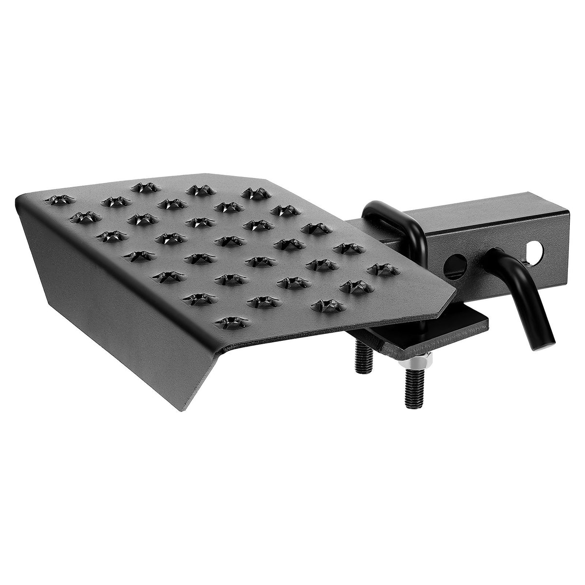 VEVOR Hitch Step for 2 Inch Receiver, Universal Rear Bumper Guard Protector with 350 LBS Load Capacity, Wide & Non-Slip Tow Hitch Step with Pin Kit and Stabilizer, Fit for Truck, SUV, Pickup, Trailer - CWTBGTXZK200UM0Q9001V0 - view 10