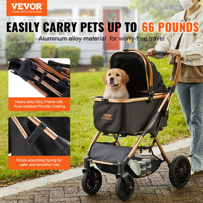 VEVOR Pet Stroller - Select Your Configuration - CWTCCGK4QDHDT793EV0 - view 2