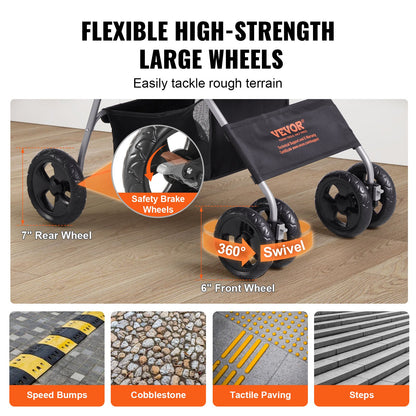 VEVOR Pet Stroller - Select Your Configuration - CWTCCGK4QSHD89VDVV0 - view 3