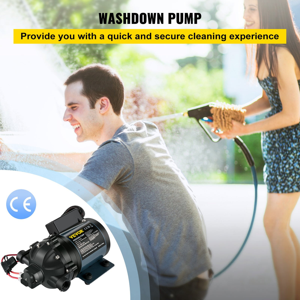 VEVOR 12 V Washdown Pumps - Select Your Configuration - CXBZLDYBD7GPM7VIMV9 - view 2