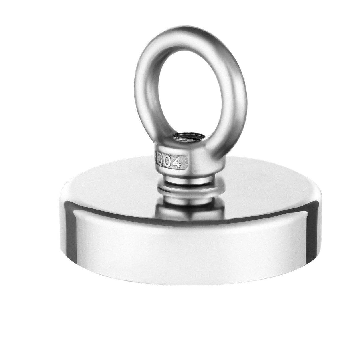 VEVOR Fishing Magnet, 700 LBS/318 Kg Pulling Force Super Strong Neodymium Fishing Magnet, Rare Earth Magnet with Handle Diameter 2.36 in/60 mm for Retrieving in River, Magnetic Fishing, Heavy Hanging - CXDYCTDPDM70KC62EV0 - view 10