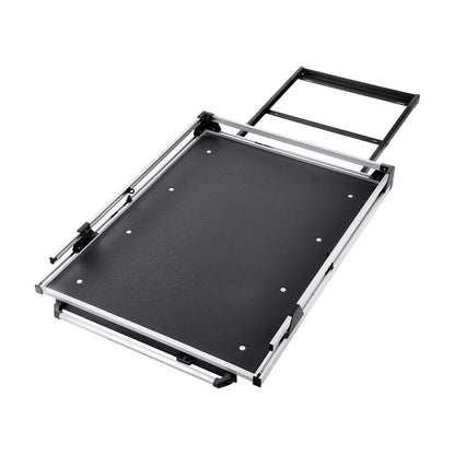 VEVOR Sliding Truck Bed Organizer, 78 x 48-Inch Heavy Duty Truck Bed Storage Drawer with 1000 lbs Capacity, Features 6 Movable Rings for Securing, 2-Postion Slide out Tray for Pickup Trucks, Black - CXHCSTP7848IJK4SSV0 - view 10
