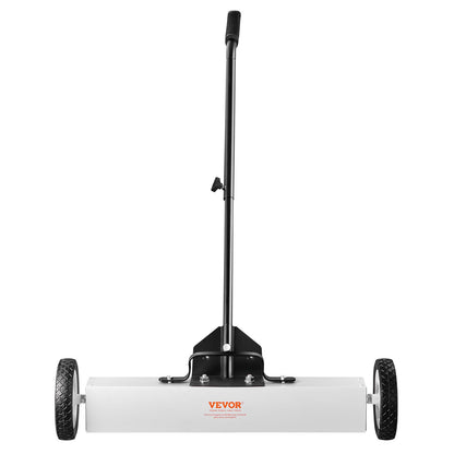 VEVOR 24-Inch Magnetic Sweeper with Wheels, 50 lbs Capacity, with Telescoping Magnetic Pickup Tool, Adjustable Handle, Magnetic Pickup Sweeper to Pick Up Nails and Screws, for Workshop, Garage, Yard - CXQSQTZ2432IGCPZVV0 - view 10