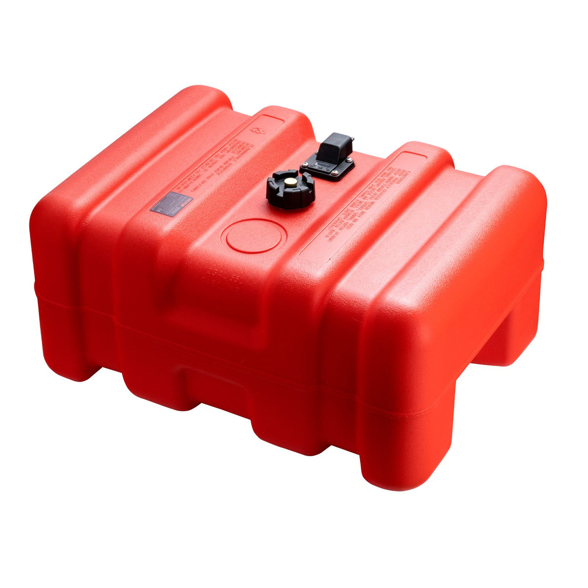VEVOR Portable Fuel Tank, 12 Gallon/55L, Plastic Outboard Marine Tank with Hose, Easy to Carry for Yacht, Fishing, Deck Boats, Red - CYCYXWS12GAL1MPLHV0 - view 10