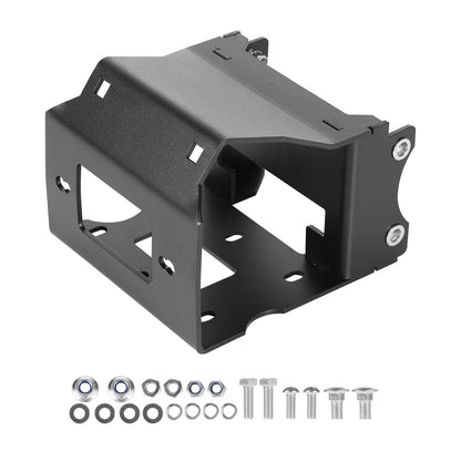 VEVOR Winch Mount, Winch Capacity of 2000-3600 lbs, Trailer Hitch Winch Mount for Select Polaris Sportsman Models (2009 and Newer), 2 Mounting Hole Design, Powder Coated Steel, Fit for Desert Rescue - CYJPAZZJPOLAMOUBY001V0 - view 1
