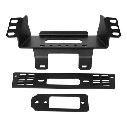 VEVOR Winch Mount, Winch Capacity of 907-1633 kg, Trailer Hitch Winch Mount for Select Polaris Ranger Models (2010-2021), 3 Mounting Hole Design, Powder Coated Steel, Fit for Muddy Road Rescue - CYJPAZZJPOLATO4WX001V0 - view 10