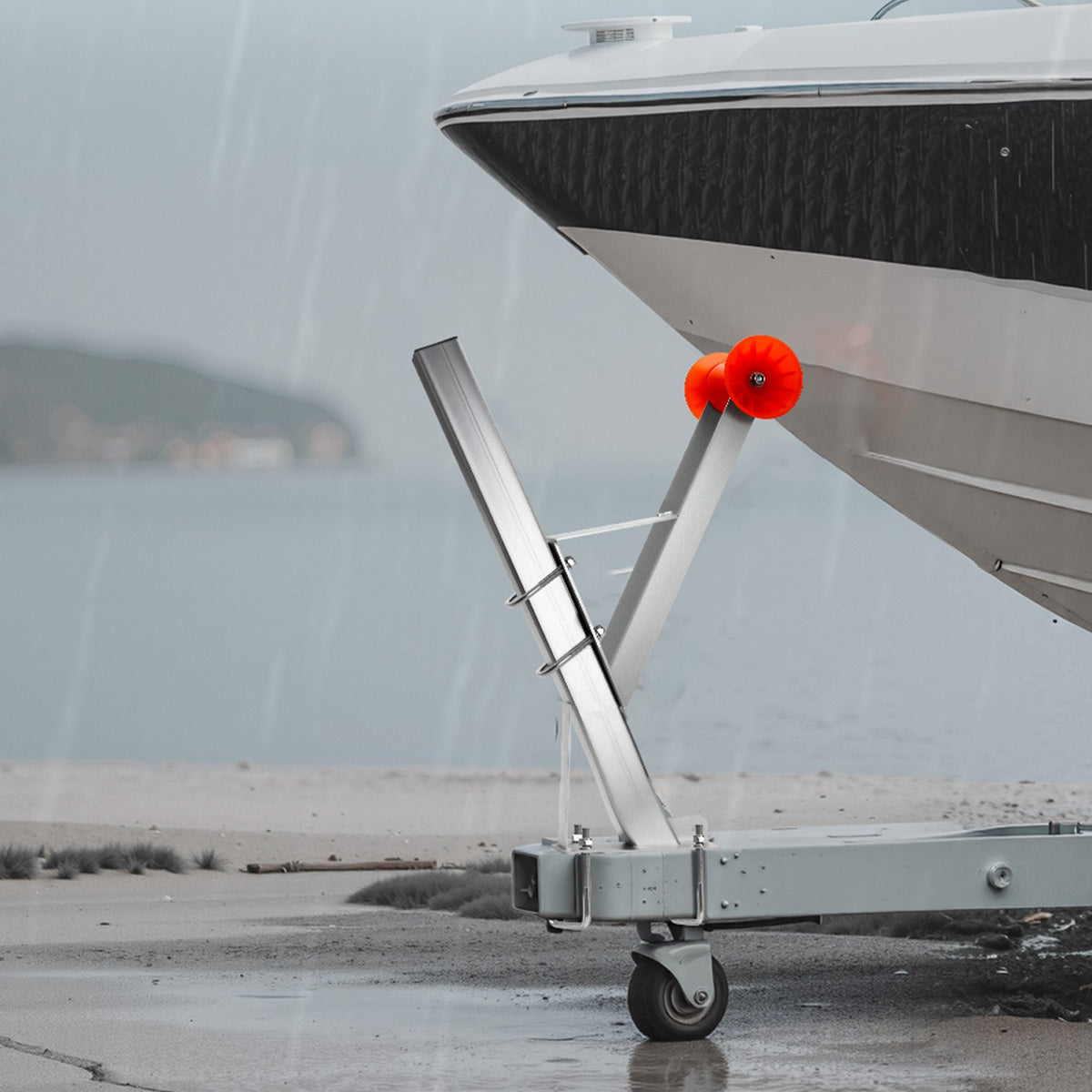 VEVOR Boat Trailer Winch Stand, 3 x 3 x 34-inch Winch Posts, Boat Winch Mount with U-Bolts for 3 Inches W x 3-4 Inches H Trailer Tongue, Galvanized, Fit for Jet Ski, Sailboat, Fishing Boat, Speedboat - CYJPZJJAZZ0000KT6001V0 - view 9