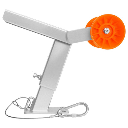VEVOR Boat Trailer Winch Stand with Roller, Adjustable Height 14.3-21.6 Inches, Boat Winch Mount with U-Bolts for 2-3 Inches W x 3-4 Inches H Trailer Tongue, Fit for Jet Ski, Sailboat, Speedboat - CYJPZJZZJ00032G30001V0 - view 10