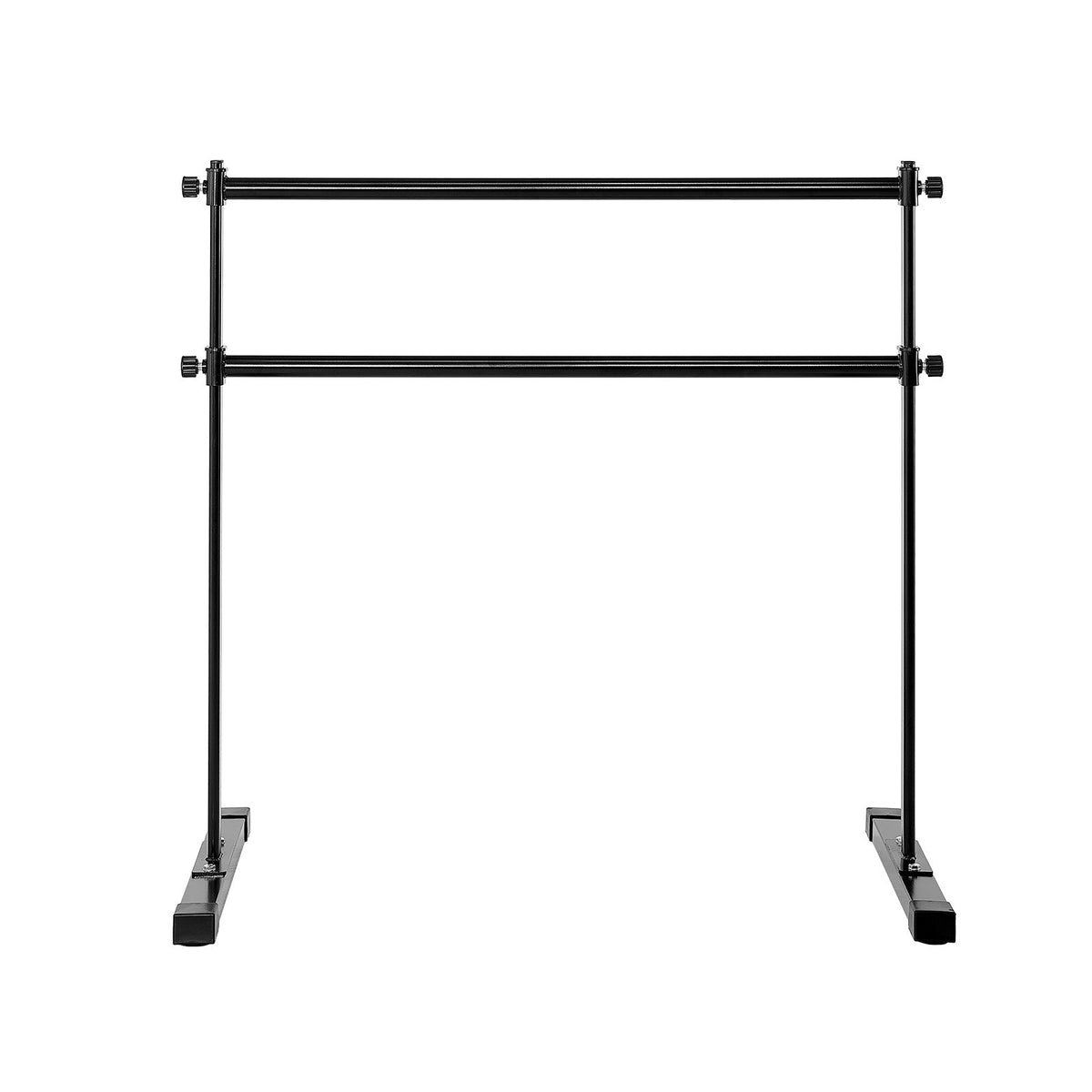 VEVOR Ballet Barre, 4 Ft Double Barre Bar for Home, Freestanding Portable Ballet Stretching Dance Bars, Height Adjustable Anti-Wobble Fitness Studio Equipment, for Pilates Balance Workout - CZLDBLWG2GHG8QCJE001V0 - view 10