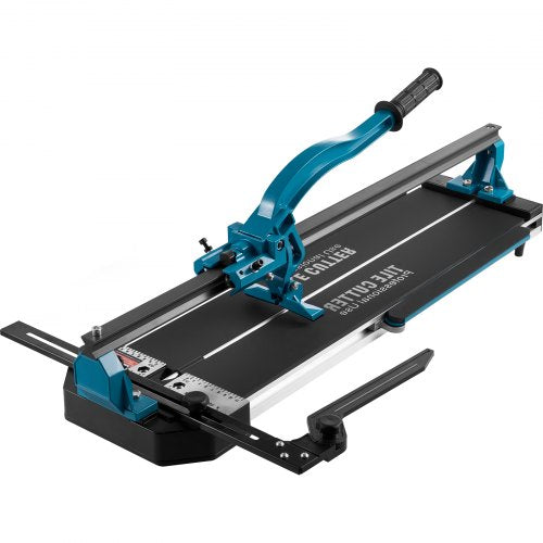 VEVOR Manual Tile Cutter, 24 inch, Porcelain Ceramic Tile Cutter with Tungsten Carbide Cutting Wheel, Infrared Positioning, Anti-Skid Feet, Durable Rails for professional installers or beginners - CZQGJ600MMSDDGDZCV0 - view 1