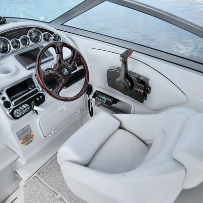 VEVOR Boat Throttle Control, 881170A13 Side-Mounted Outboard Remote Control Box for Mercury PT 4-Stroke, Marine Throttle Control Box with Power Trim Switch, 16.6 ft Harness 14 Pin, and Lanyard - CZSCYMKZQMERTWWASV9 - view 9