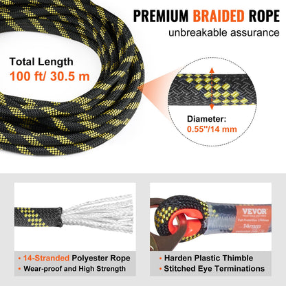 VEVOR Self-Retracting Lifelines - Select Your Configuration - CZSMXHHXWS105HEJUV0 - view 3