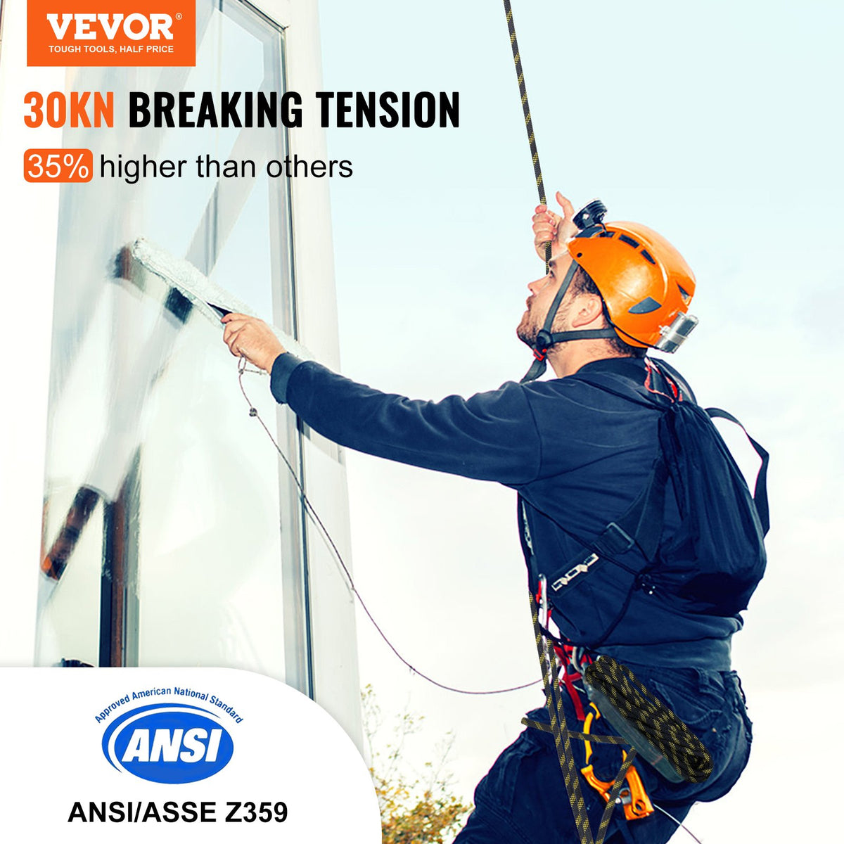 VEVOR Self-Retracting Lifelines - Select Your Configuration - CZSMXHHXWS5055O6YV0 - view 2