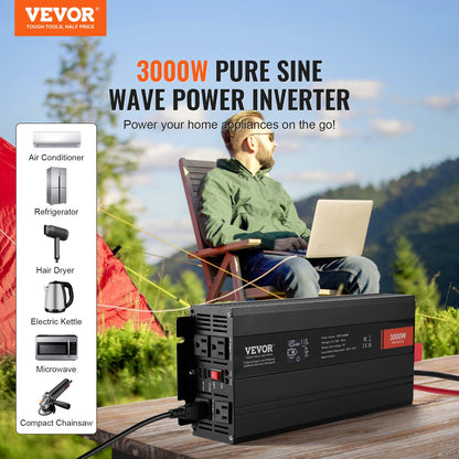 VEVOR Power Inverters - Select Your Configuration - CZXNBQ3000WCADPJXV1 - view 2