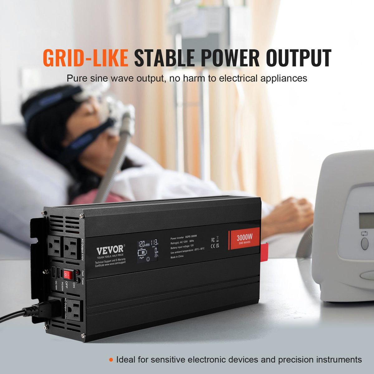 VEVOR Power Inverters - Select Your Configuration - CZXNBQ3000WCADPJXV1 - view 3