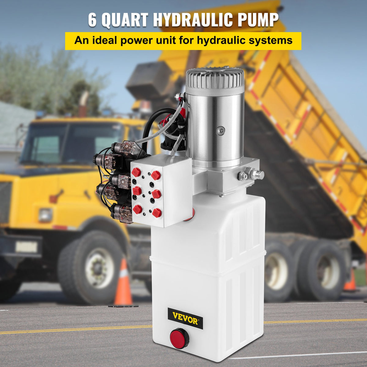 VEVOR Tank Hydraulic Pump - Select Your Configuration - CZYYB6LDDCFSZY001V0 - view 2