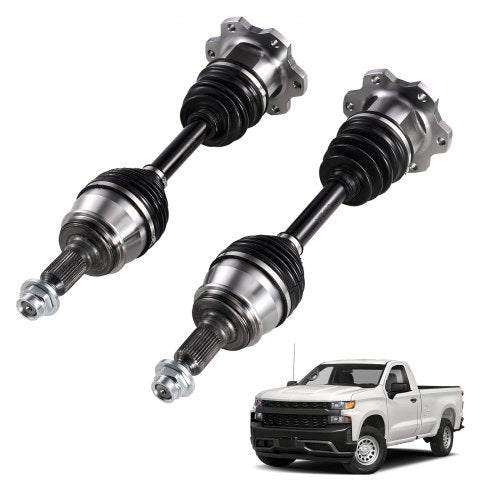 VEVOR CV Axle Shaft Assembly, 2 Pieces Front Left & Right (Driver and Passenger Side), Automotive Replacement Axles Pair Compatible with 1999-2006 Chevrolet Silverado 1500, Alloy Steel & Carbon Steel - CZZCTZZH2GSMLBAD3001V0 - view 2