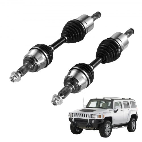 VEVOR CV Axle Shaft Assembly, 2 Pieces Front Left & Right Side (Driver and Passenger Side), Automotive Replacement CV Joint Axles Pair Compatible with 2006-2010 Hummer H3, Alloy Steel & Carbon Steel - CZZCTZZH2GSMSOE4U001V0 - view 2