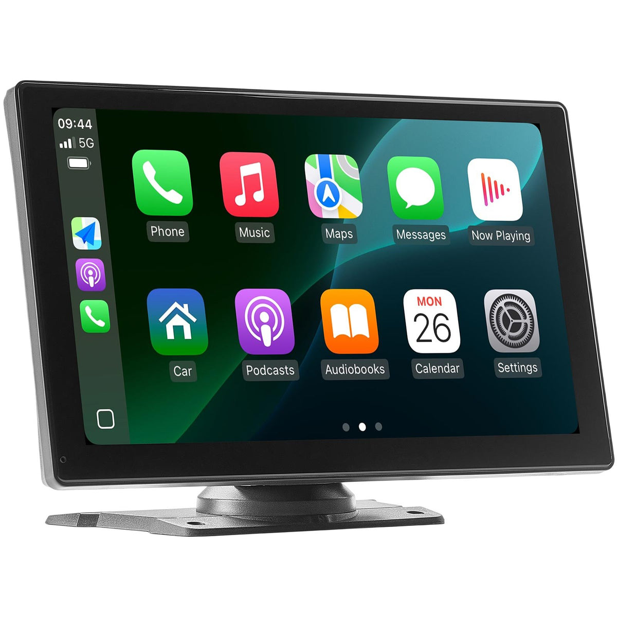VEVOR Wireless Car Stereo, 9-Inch HD Portable Radio Touch Screen Compatible with Apple CarPlay & Android Auto, CarPlay Screen with Backup Camera, Voice Control, Mirror Link, Bluetooth, GPS Navigation - CZZKP9INCHBD3G8EV001V9 - view 10