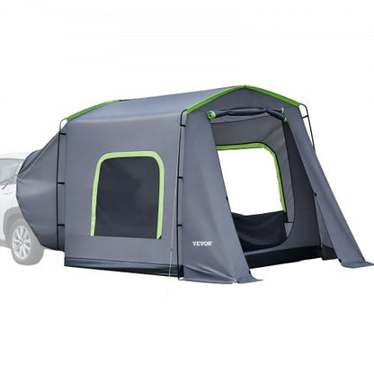 VEVOR Large SUV Tent for 5–9 Person, 10.6 x 8 FT All-Season SUV Tailgate Tent with Ventilated Door & Mesh Windows, PU3000mm Waterproof Dual-Use Car Rear Hatch Tents for Outdoor Camping Hiking - CZZPCHK1068FB74OI001V0 - view 2