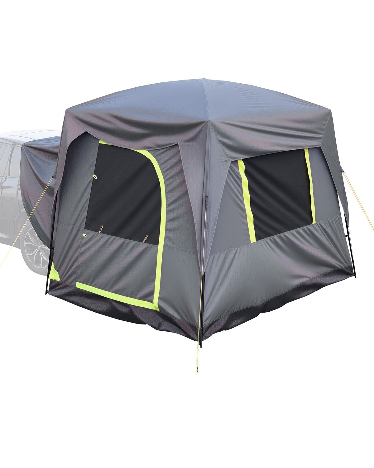 VEVOR SUV Tent for Camping, 10FT L x 8FT W, Waterproof PU2000mm Spacious Double Layer Design for 5-8 Person, SUV Camping Tent with Mesh Windows, Includes Rainfly & Storage Bag, for Outdoor Activities - CZZPCHK108FTS8UF8V0 - view 1