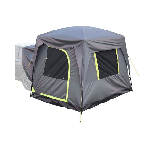VEVOR SUV Tent for Camping, 10FT L x 8FT W, Waterproof PU2000mm Spacious Double Layer Design for 5-8 Person, SUV Camping Tent with Mesh Windows, Includes Rainfly & Storage Bag, for Outdoor Activities - CZZPCHK108FTS8UF8V0 - view 2