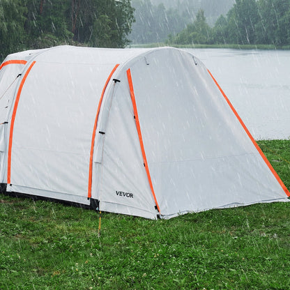 VEVOR Inflatable SUV Tent with Awning, 8 x 6.7 ft 3-Season SUV Tailgate Tent with Ventilated Doors & Mesh Window, PU2000mm Waterproof Car Rear Hatch Tents for Outdoor Camping - Air Pump Included - CZZPCQKCQK869G1GN001V0 - view 9