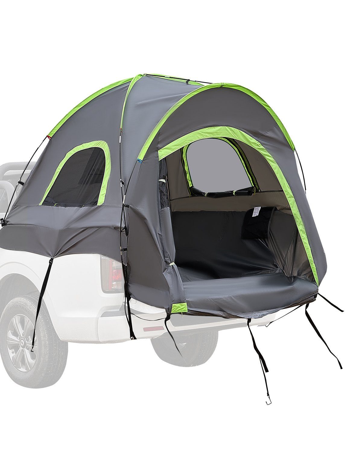VEVOR Pickup Truck Tent, Fit 6.4-6.7 ft Truck Tents for Camping, Waterproof PU2000 2-3 Person Sleeping Truck Bed Tent with Double Layer Design Windows, Sturdy Truck Bed Camper Shell with Storage Bag - CZZPPTK6467FOZDKIV0 - view 1