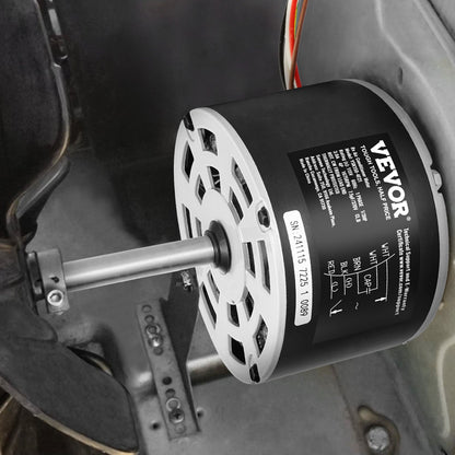VEVOR 1/3HP RV Air Conditioner Motor with Capacitor, AC115V 3A, 1675 RPM, Replacement for Coleman Mach RV AC Fan Motor, Replaces Fasco D1092, 1468-306, 1468-3068, 1468-3069, 7184-0156, 7184-0432 - D1092XFCKDDJ53IQRV1 - view 9
