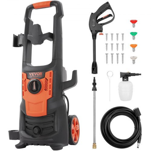 VEVOR Home Mobile Electric Pressure Washer - Select Your Configuration - D2150PSI18GPM1EMNV1 - view 1