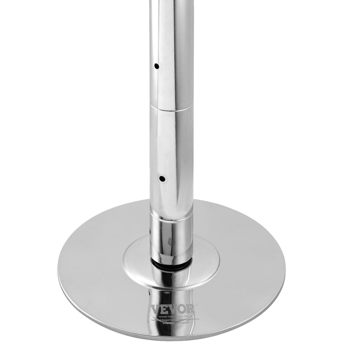 VEVOR Professional Dancing Pole, Spinning Static Dancing Pole Kit, Portable Removable Pole, 45mm Heavy-Duty Stainless Steel Pole, Height Adjustable Fitness Pole, for Exercise Home Club Gym, Silver - DBDJZXYS8810VZHHKV0 - view 10