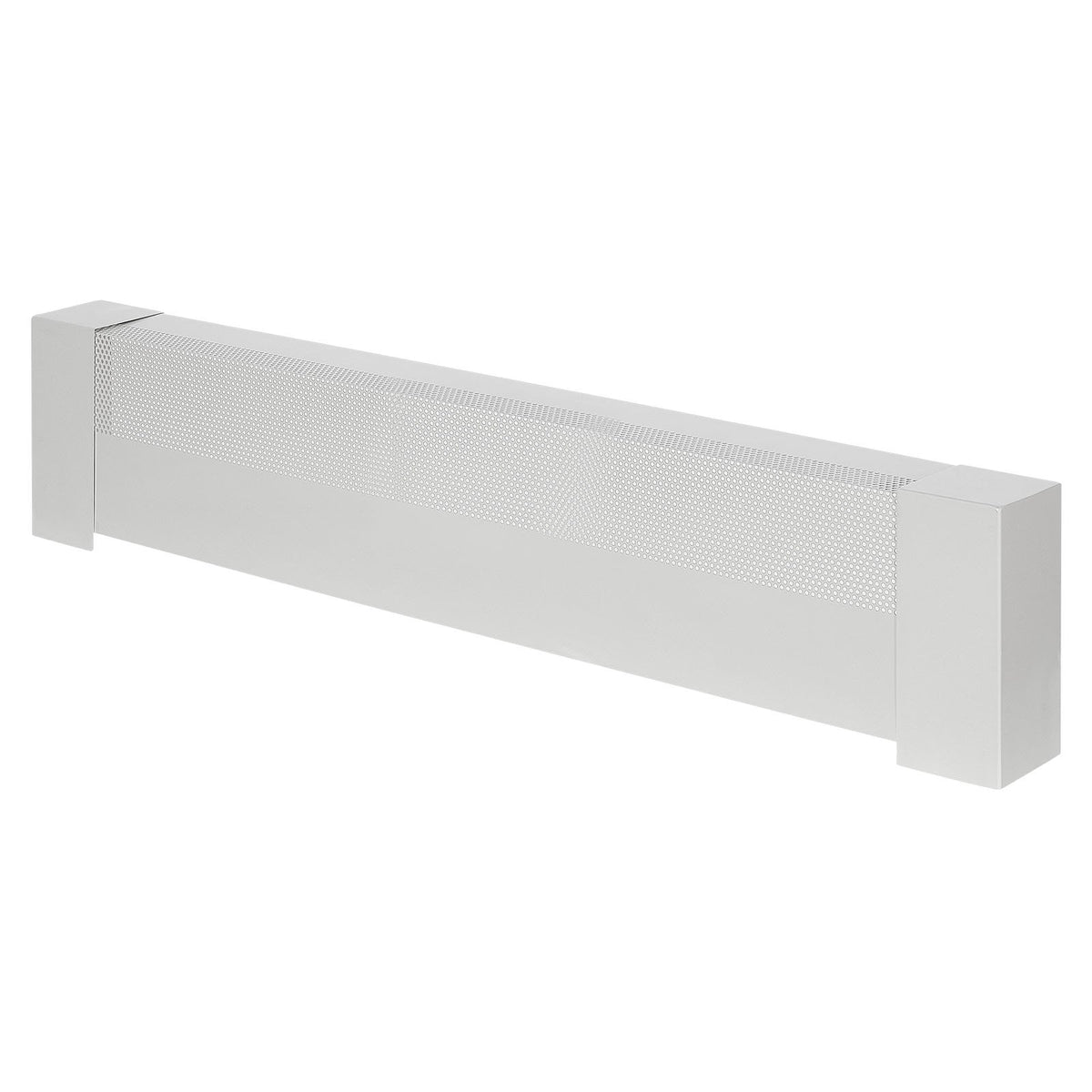 VEVOR Baseboard Heater Covers, Basic Series 3 ft Standard Electric Heating Unit Front Cover for Home Improvement, Heavy-duty Steel, Easy Installation for Bedroom Replacing Old Cover, White - DBJRQGTHJBASCF4NR001V0 - view 10