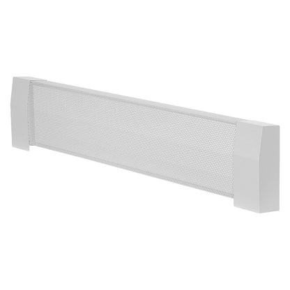 VEVOR Baseboard Heater Covers, Premium Series 3 ft Standard Electric Heating Unit Front Cover for Home Improvement, Heavy-duty Steel, Easy Installation for Bedroom Replacing Old Cover, White - DBJRQGTHJPREZ3PSI001V0 - view 10