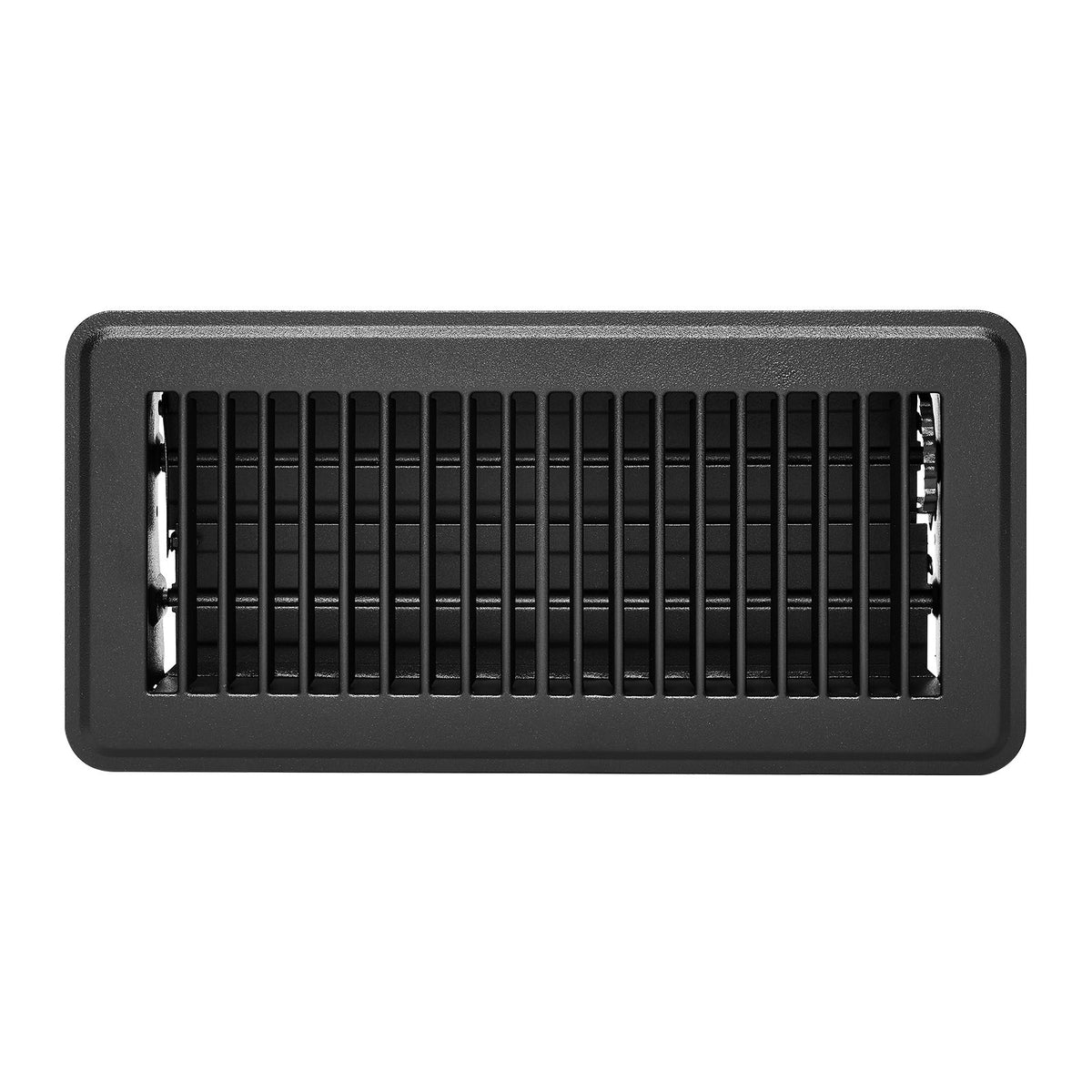 VEVOR 4 x 10 Inch Floor Registers, 12-Pack Vent Grilles, HAVC Heavy-Duty Walkable Iron Floor Vents, Easily Adjustable Rust-Proof Air Vents Deflector with Metal Damper, Ideal for Home & Office, Black - DBTFKHST12JTCNLQ2V0 - view 10
