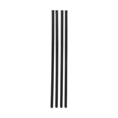 VEVOR Bottom Locking Privacy Slats, Single-Wall Vertical Bottom-Locking Slats for Chain-Link Fence, High-Density HDPE Chain Link Slats Ideally Fit 6' High Fence for Garden, Farm, Sports Field(Black) - DBYSBTDBPE6FQ52L1V0 - view 10