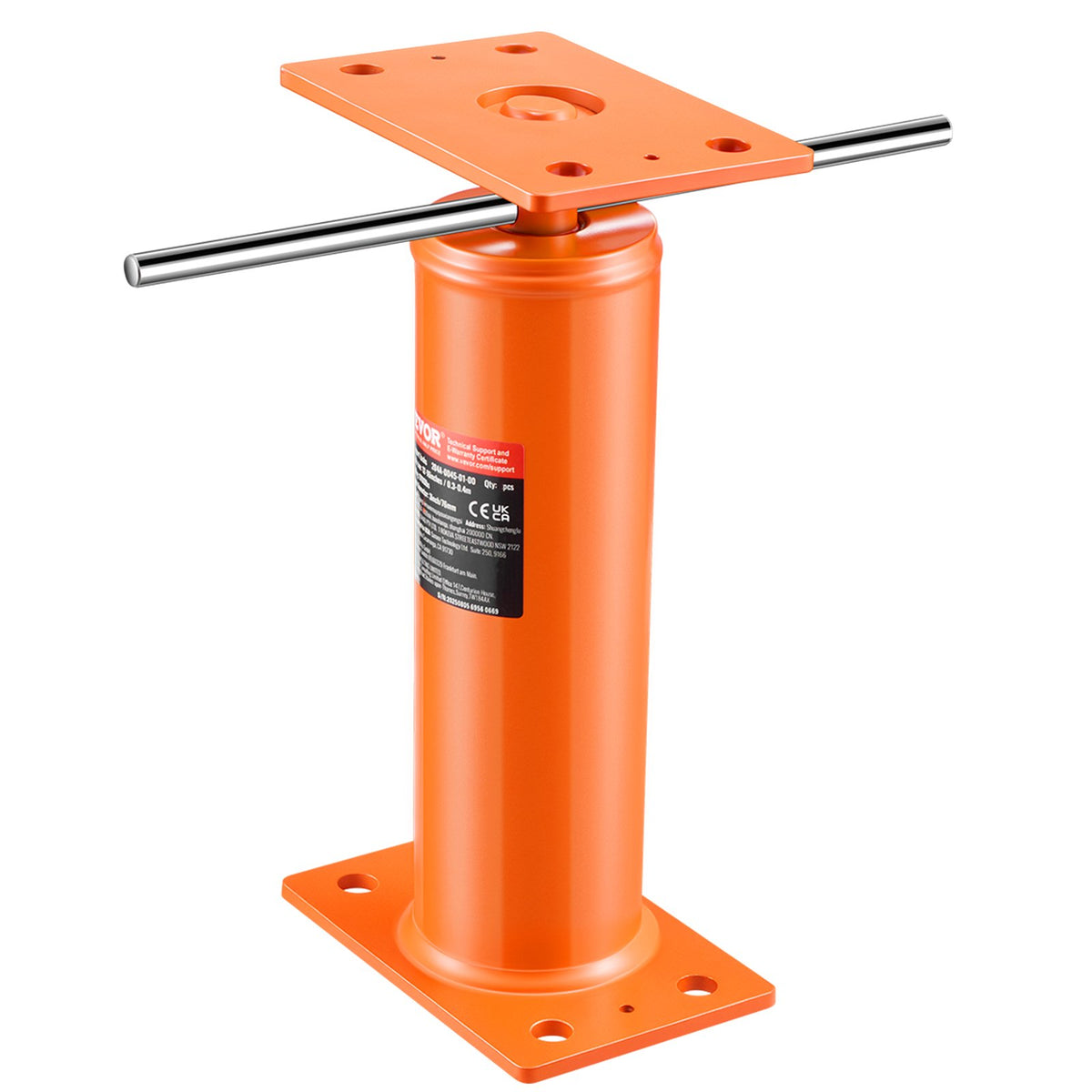 VEVOR House Floor Jack, 12"-16" Height Range, 9700 lbs Max Load Capacity, Adjustable Support Beam Basement Jack Post Pole for Leveling, Lift Support Steel Telescoping Jack Post for Temporary Support - DBZCQJD1216IVKQT4V0 - view 10