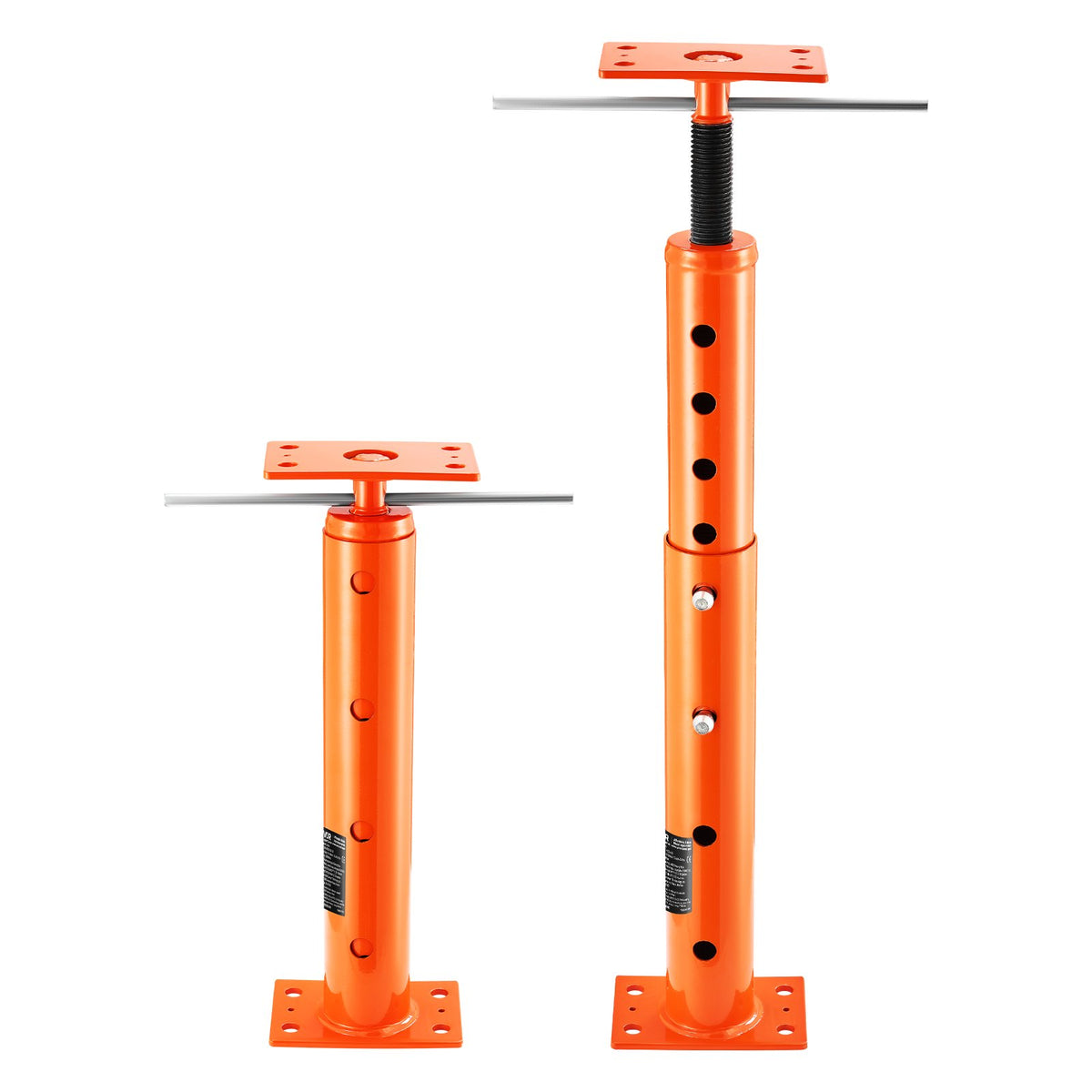 VEVOR House Floor Jack, 19"-36" Height Range, 18000 lbs Max Load Capacity, Adjustable Support Beam Basement Jack Post Pole for Leveling, Lift Support Steel Telescoping Jack Post for Temporary Support - DBZCQJD1G180ANNFGV0 - view 10