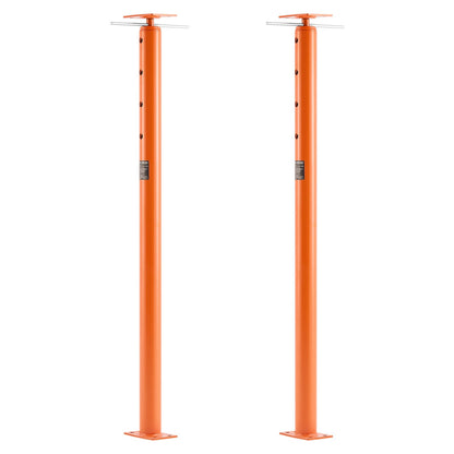 VEVOR House Floor Jacks, 2 Pack 53-93 Inch Height Range, 18000 lbs Max Load Capacity, Adjustable Support Beam Basement Jack Post Pole for Leveling, Lift Steel Telescoping Post for Temporary Support - DBZCQJD2JZ53NXEVN001V0 - view 10