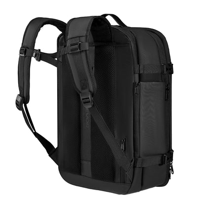 VEVOR Vacuum Travel Backpack, 65L, Expandable Vacuum Seal Compression Travel Backpack with Pump, with TSA-Approved Lock, Airback Vacpack, Water-Resistant Carry-On Suitcase Luggage, for Business, Gray - DBZKLXBBDB45DYSYL001V9 - view 10