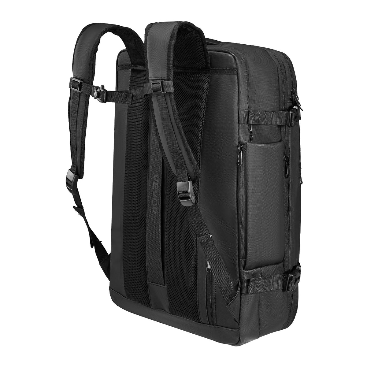 VEVOR Vacuum Travel Backpack, 80L, Expandable Vacuum Seal Compression Travel Backpack with Pump, with TSA-Approved Lock, Airback Vacpack, Water-Resistant Carry-On Suitcase Luggage, for Business, Black - DBZKLXBBDB80W3G27001V9 - view 10