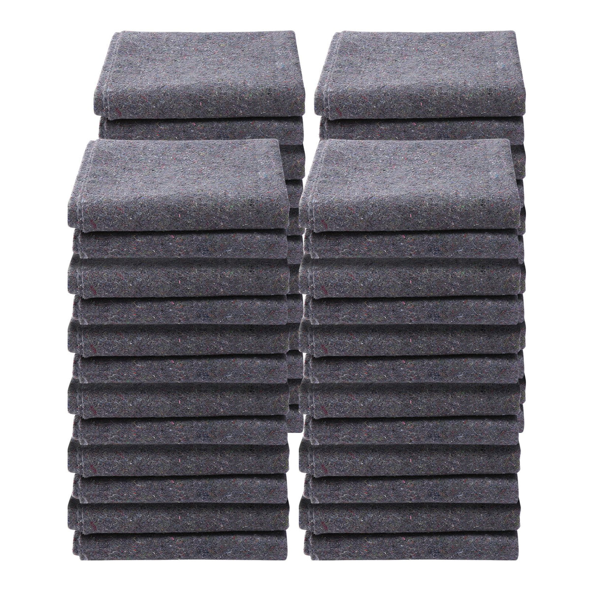 VEVOR Moving Blankets, 72" x 54", 21 lbs/dz Weight, 24 Packs, Professional Recycled Cotton Packing Blanket, Large Heavy Duty Shipping Mover Pads Perfect for Protecting Furniture, Floors, Appliances - DCBYT72X54INIXGUYV0 - view 10
