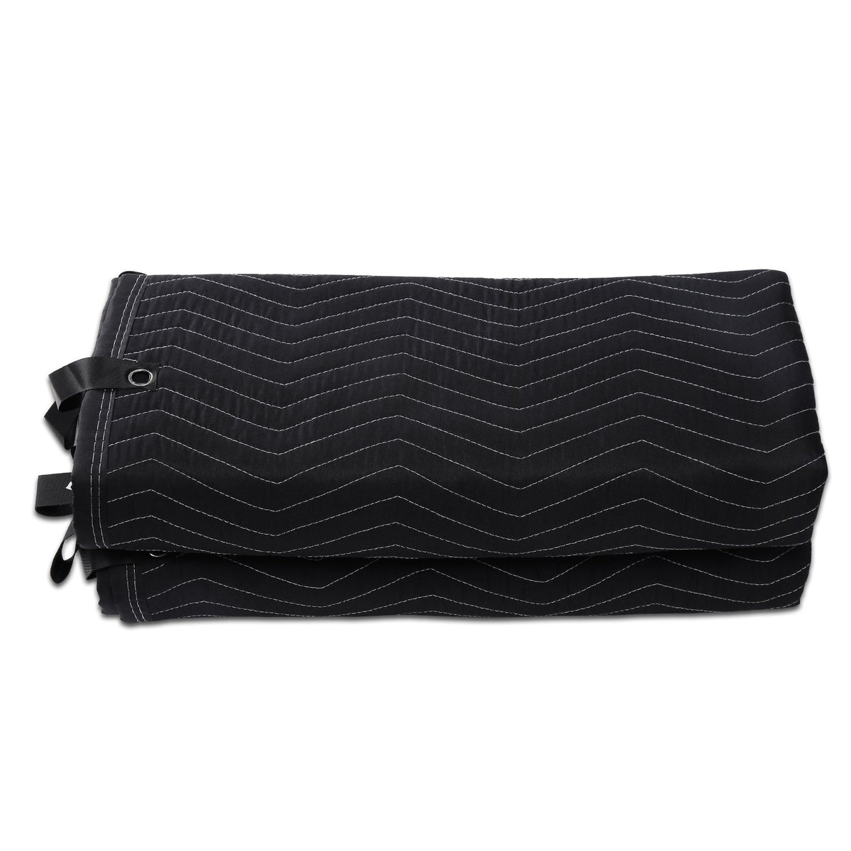 VEVOR Sound Dampening Blanket, 96" x 80", Extra Large Studio Grommeted Soundproof Blanket with Grommets, Light Blocker for Door Acoustic Noise Blocking Blanket Studio Sound Absorption Sheet, Black - DCBYT96X80INMZ6ETV0 - view 10