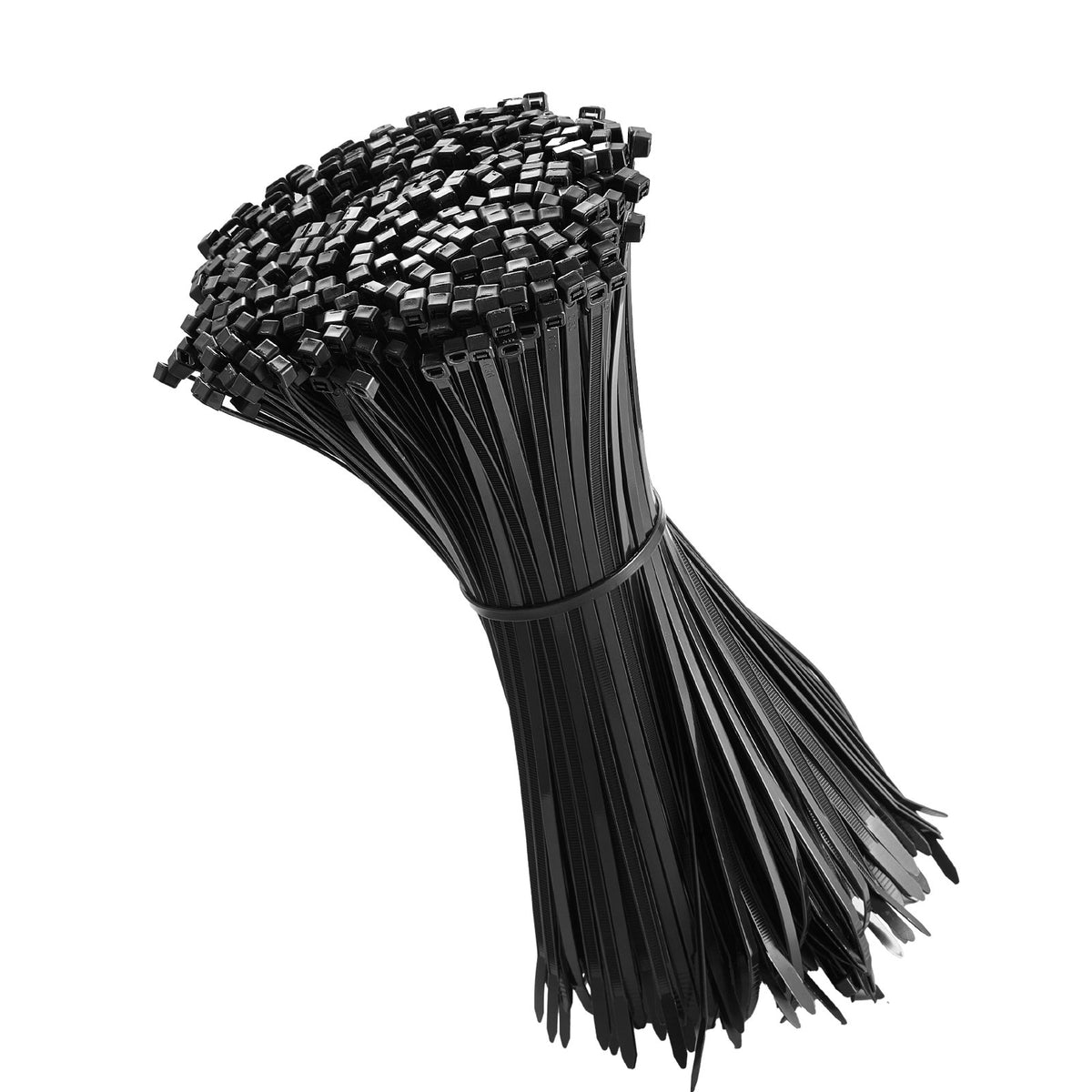 VEVOR 1000 Pack Cable Zip Ties, 12-inch Heavy Duty Cable Wire Ties with 50LBS High Tensile Strength, Multi-Purpose Self-Locking Nylon Tie Wraps, Heat & Cold Resistant for Indoor and Outdoor Use - DCCTZDLZD12I4I41NV0 - view 10