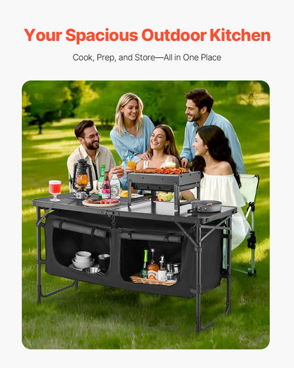 VEVOR Outdoor Camping Kitchen - Select Your Configuration - DCCWJKHSTWLSPDQC4V0 - view 2