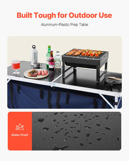 VEVOR Outdoor Camping Kitchen - Select Your Configuration - DCCWJKLSLSBY357B3V0 - view 3