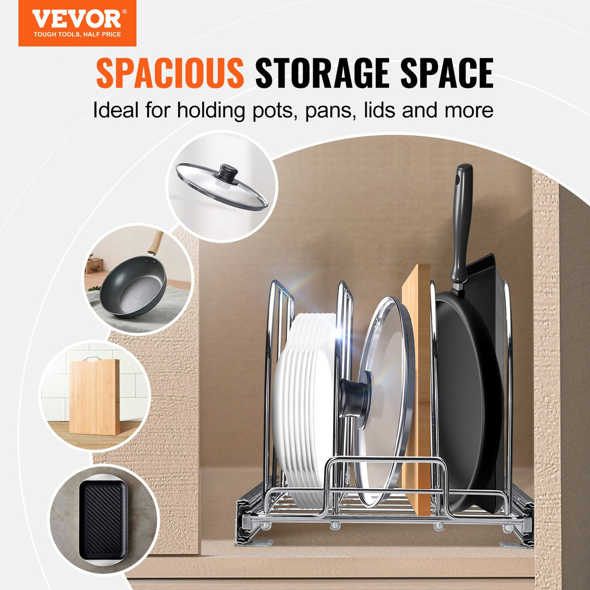 VEVOR Slide Drawer For Pan - Select Your Configuration - DCHGCJGJYC8LLCF6AV0 - view 2