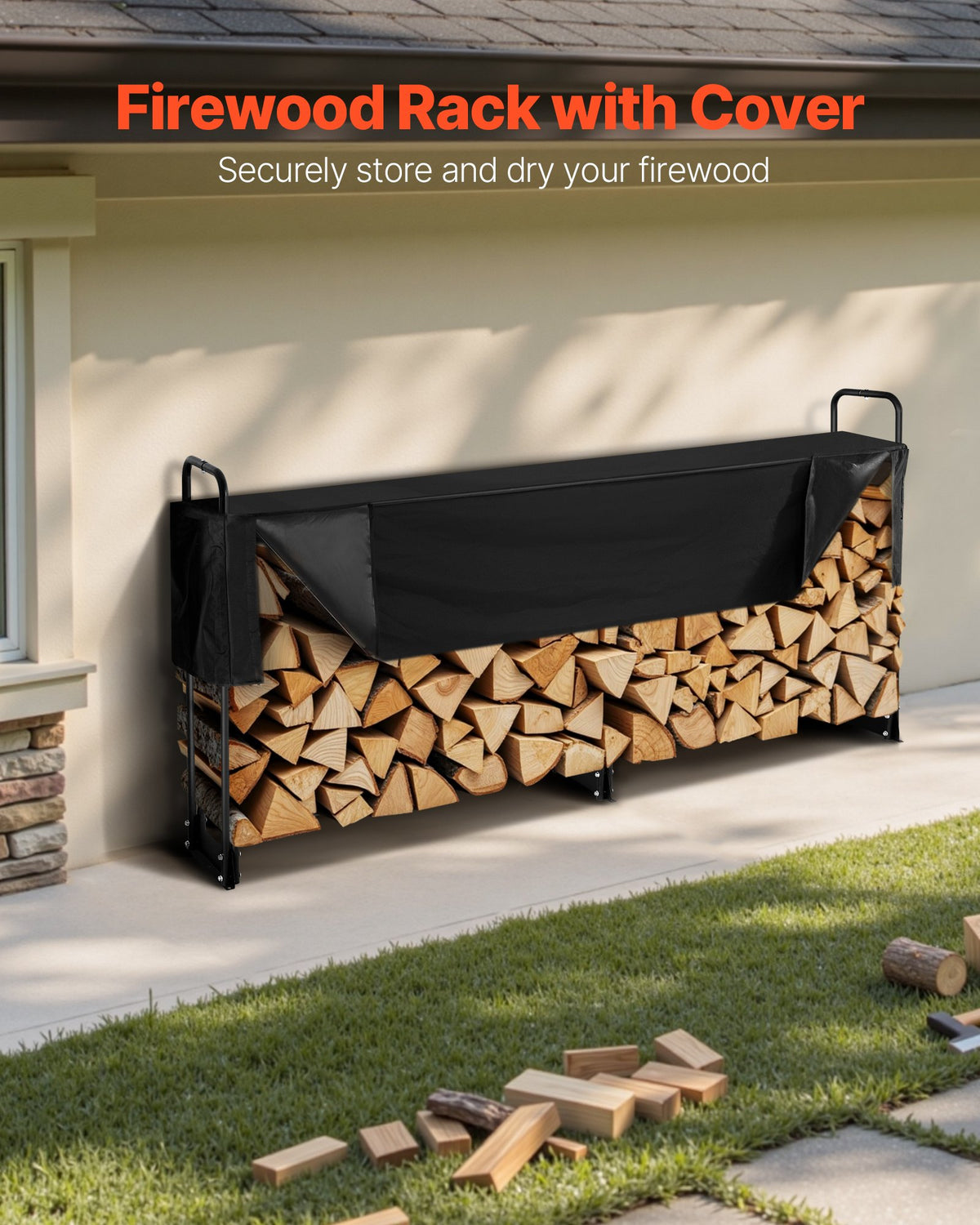 VEVOR Firewood Racks - Select Your Configuration - DCJPSYGNJB102MUXJV0 - view 2