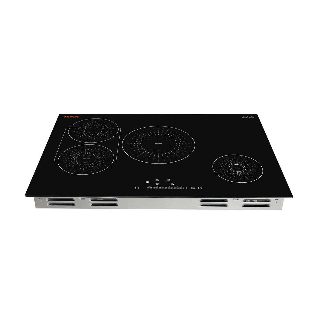 VEVOR Induction Cooktop 30inch 4 Burners Built-in Electric Stove 220V 7500W, Low-Power Continuous Heating, Induction Burner for Kitchen, with 9 Power Levels, LED Touch Screen, and Child Lock - DCL4BURNERS3GSTQA001V4 - view 10