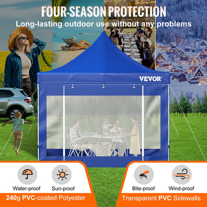 VEVOR Pop Up Canopy - Select Your Configuration - DCSLTZP1010FTHPWAV0 - view 3